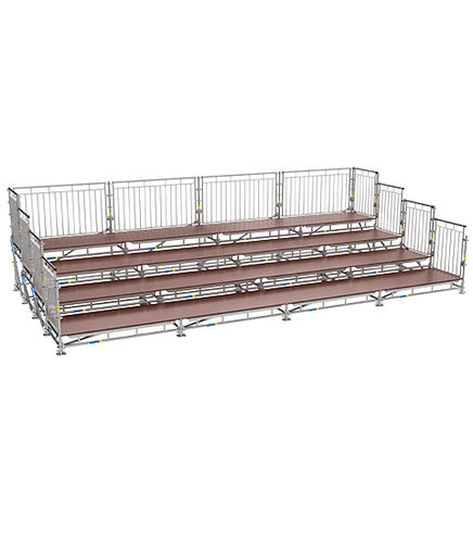 Tribuna smontabile - AFIXEVENT  - AFIX FRANCE SA - in metallo