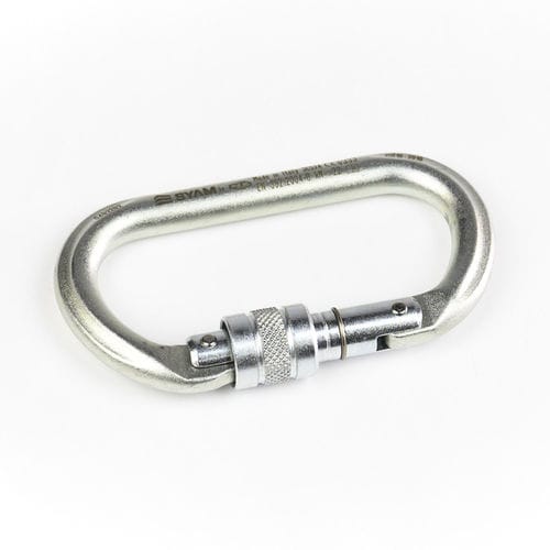 Anello rapido ovale - SYAM - in acciaio inossidabile / con blocco