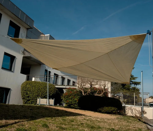 Vela ombreggiante resistente agli UV - Solaria Furl Breathable - Maanta - su misura / resistente al vento / avvolgibile
