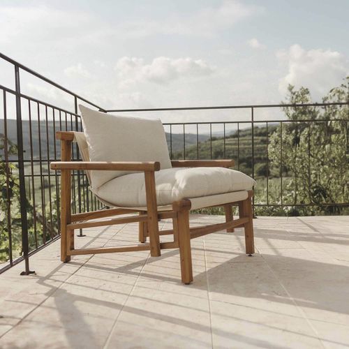 Set lounge da giardino modulare - BOLINA - Maanta - contemporaneo / in poliestere / in polipropilene