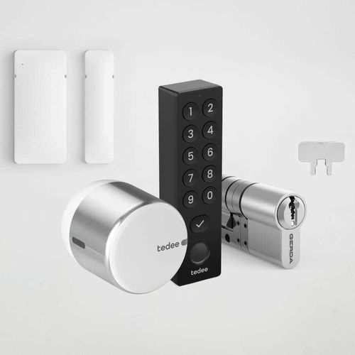 Serratura elettronica - GO2 SENSOR CYLINDER KEYPAD BUNDLE - Tedee - elettromeccanica / a combinazione / biometrica a impronta digitale