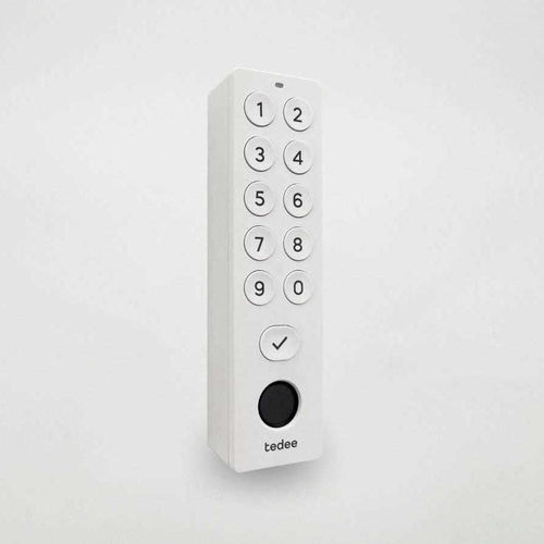 Lettore di impronte digitali per sicurezza - KEYPAD PRO WHITE  - Tedee - per controllo accesso / sospeso / autonomo