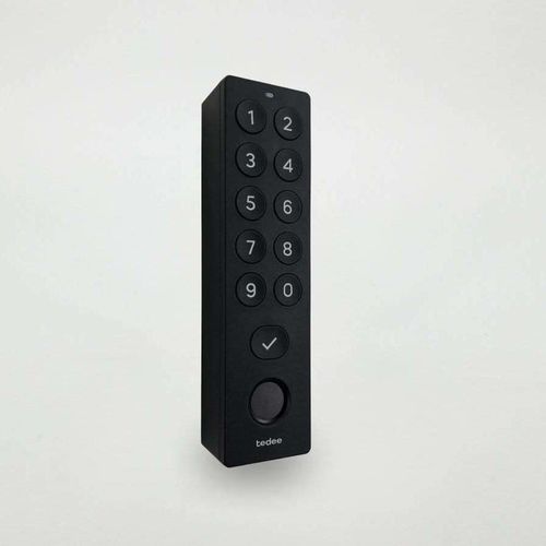 Lettore di impronte digitali per sicurezza - KEYPAD PRO BLACK  - Tedee - per controllo accesso / per sistema domotico / per porta