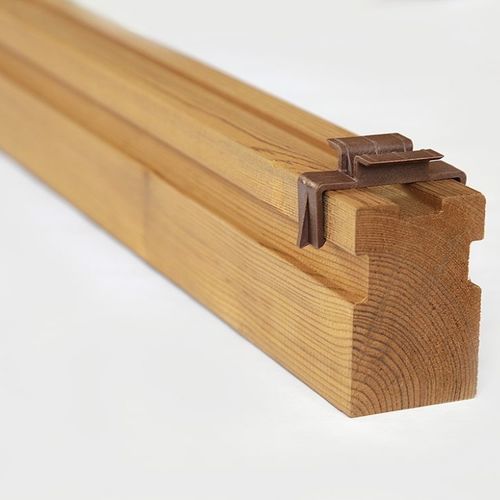 Profilato per fissaggio per tavole da deck - SHP - Thermoarena OÜ - per facciata