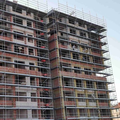 Ponteggio in acciaio - RINGLOCK - PORTİSAN ECHAFAUDAGE COFFRAGE ETAIEMENT - di grande altezza
