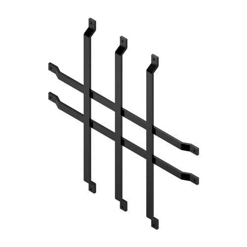 Inferriata di sicurezza fissa - 3AC9 series - GROUPE TIRARD & BURGAUD SAS - in alluminio