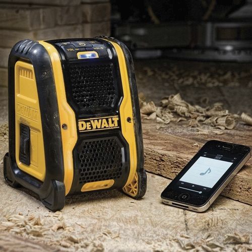 Altoparlante Bluetooth - DCR006-XJ - DEWALT - senza fili / con batteria ricaricabile / professionale