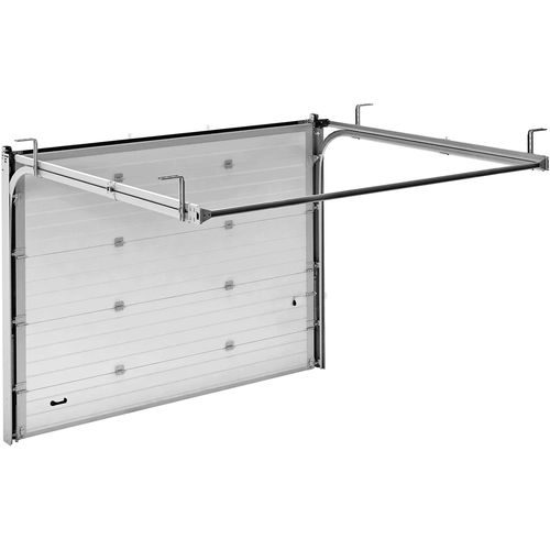 Porta sezionale per garage - INWEST - PROFIL - in metallo / automatica / ad anta singola