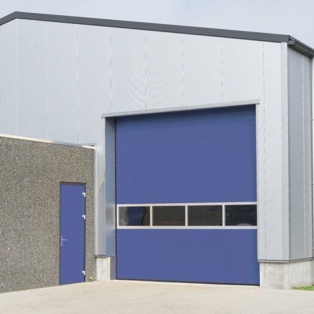 Porta industriale sezionale - DOCO International B.V. - in metallo / di sicurezza / automatica