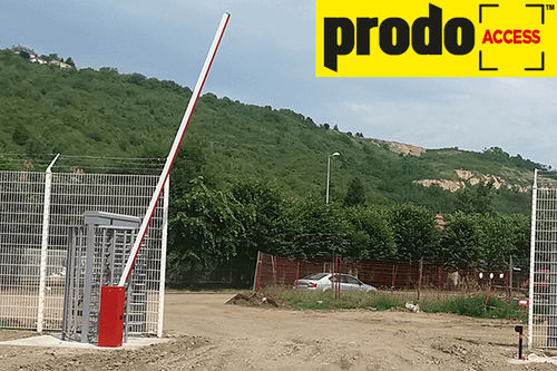 Barriera a sollevamento - PRODOMO - di controllo accessi / in acciaio / per cantiere
