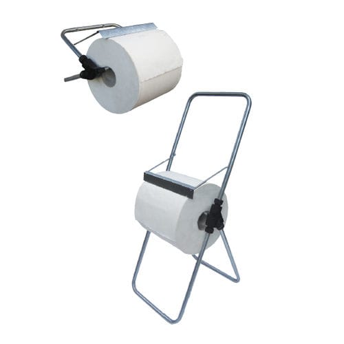 Portarotolo a pavimento - PO011 PO012 - Eco Service Srl - da parete / in metallo / contract