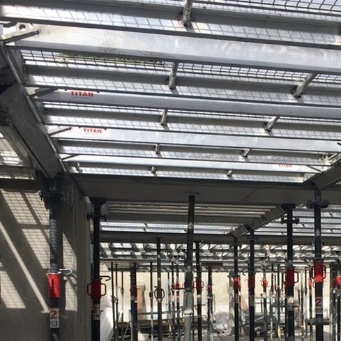 Pannello cassaforma in acciaio - HV Plus - ISCHEBECK TITAN - per solaio
