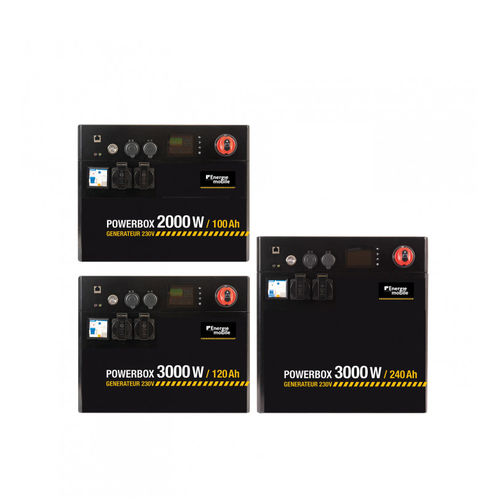 Generatore solare autonomo - POWERBOX - ENERGIE MOBILE