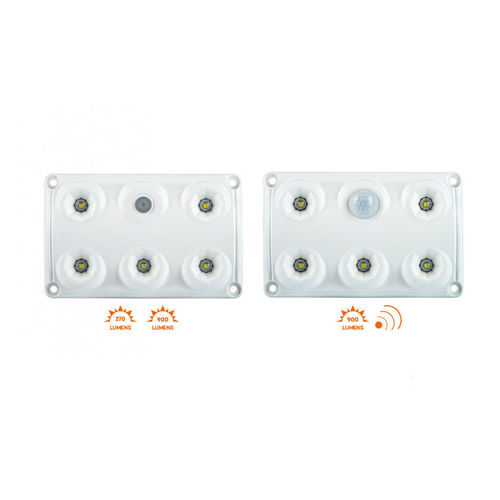 Plafoniera contemporanea - PL900 - ENERGIE MOBILE - rettangolare / in vetro / LED