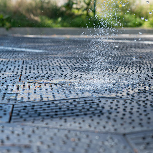 Pavé in composito - PURPLE SOLO® - PURPLE ALTERNATIVE SURFACE - in plastica riciclata / da esterno / per parcheggio
