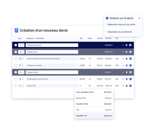 Software per edificio - Expert+ - VERTUOZA - di gestione dati / di gestione di cantieri / di gestione produzione