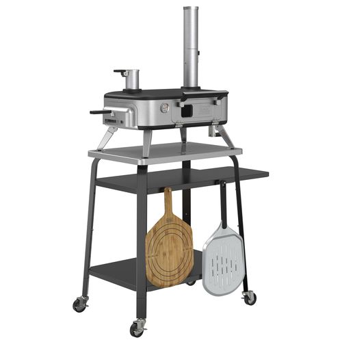 Forno a pizza per uso residenziale - BPZ12SS - Black & Decker - a legna / a pellet / a carbonella