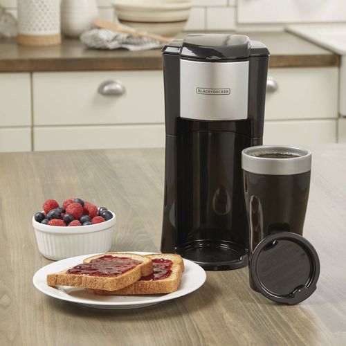 Macchina da caffè a cialde - CM618 - Black & Decker - automatica / a 1 gruppo / nera