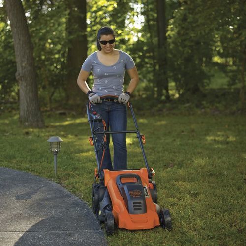Tosaerba con guida da terra - MM2000 - Black & Decker - per uso residenziale / elettrico / per grandi superfici