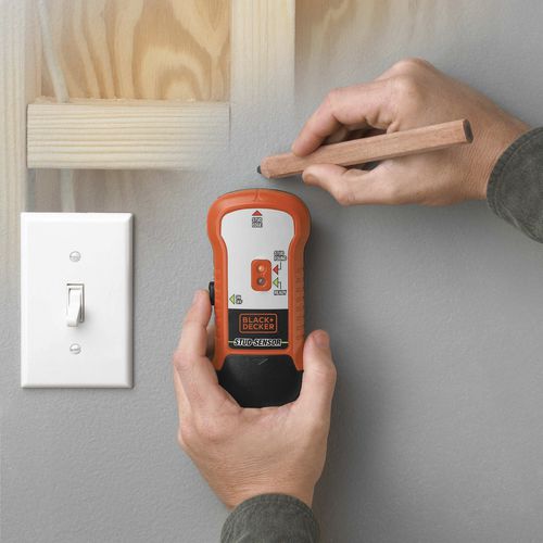 Rivelatore multi sensore con segnale acustico - SF100 - Black & Decker - per legno