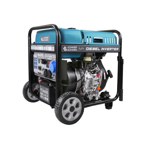 Gruppo elettrogeno diesel - KS 6100iDЕ ATSR - DIMAX International GmbH - mobile / per eventi / inverter