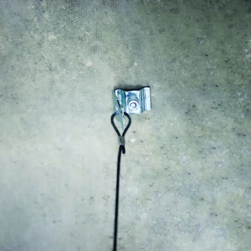 Sistema di fissaggio in acciaio zincato - Shot-Lock - ZIP-CLIP - per pannelli / per parete / per controsoffitto
