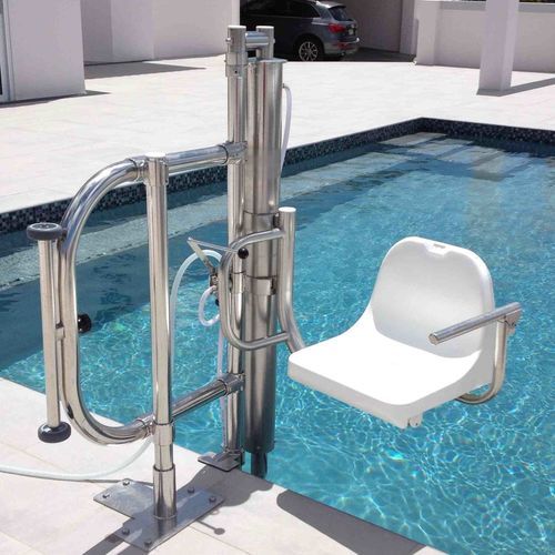 Sollevatore per piscina mobile - Delphin - Lehner Lifttechnik - per persone a mobilità ridotta