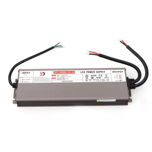 Alimentazione elettrica AC/DC - DY-500W-12-H - Gaungdong Dingying Lightning Technology Co.,LTD - da incasso / ad uscita semplice / IP67