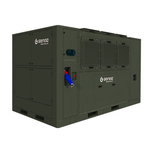 Generatore di acqua atmosferica di emergenza - Cumulus C5000 - Genaq - industriale / 5091L / con dispenser d'acqua