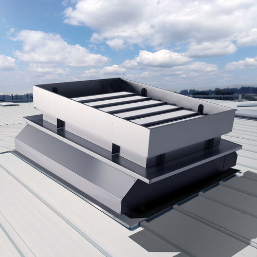 Griglia di ventilazione in alluminio - KALON - TRIA FRANCE - rettangolare / per esterni / professionale