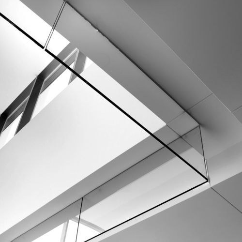 Pannello in vetro per edificio - TRIASMOKE FIX GLASS - TRIA FRANCE - per paratia antifumo / incolore