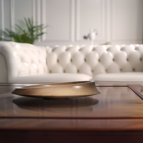Centrotavola in noce - Noble Walnut - Canzien - fatto a mano / minimalista / Made in Italy