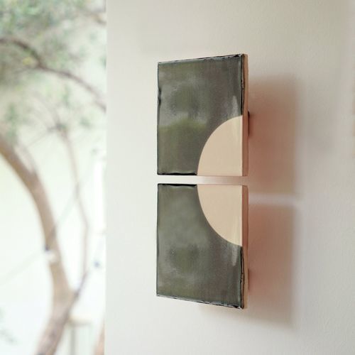 Applique contemporanea - MOON G - Violaine d'Harcourt - da interno / da esterno / in alluminio