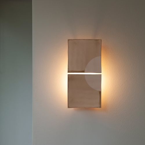 Applique contemporanea - MOON C - Violaine d'Harcourt - da interno / da esterno / in alluminio