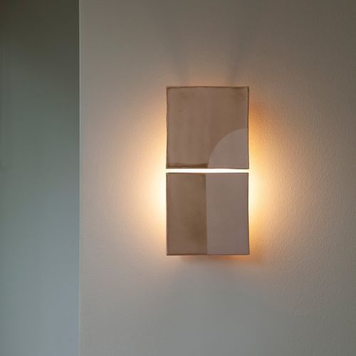 Applique contemporanea - DOOR C - Violaine d'Harcourt - da interno / da esterno / in alluminio
