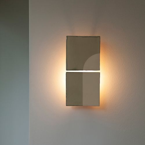 Applique contemporanea - DOOR V - Violaine d'Harcourt - da interno / da esterno / in alluminio