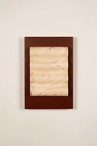 Applique da interno - MARBLE FRAME IV - Violaine d'Harcourt - in marmo / di carta / in acciaio laccato