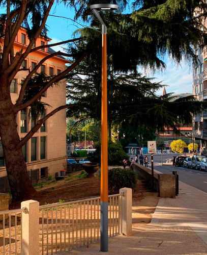 Lampione urbano - MDR.CONO - IDELNOR - contemporaneo / in acciaio galvanizzato / in acciaio laccato