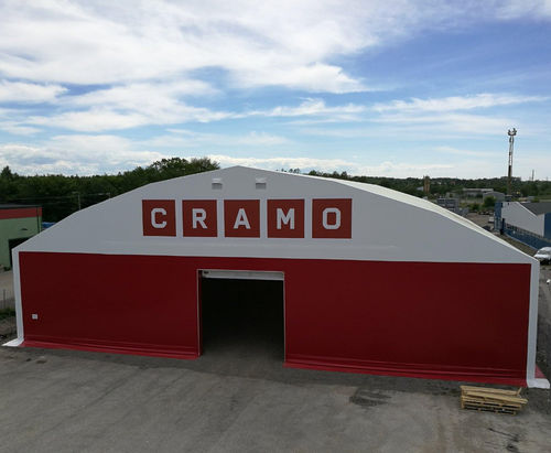 Capannone prefabbricato - PVC 30 - Finest Hall - in acciaio galvanizzato / industriale