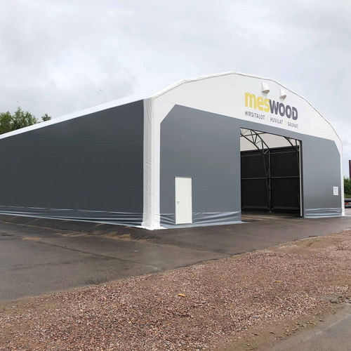 Capannone prefabbricato - PVC 20 - Finest Hall - in acciaio galvanizzato / industriale