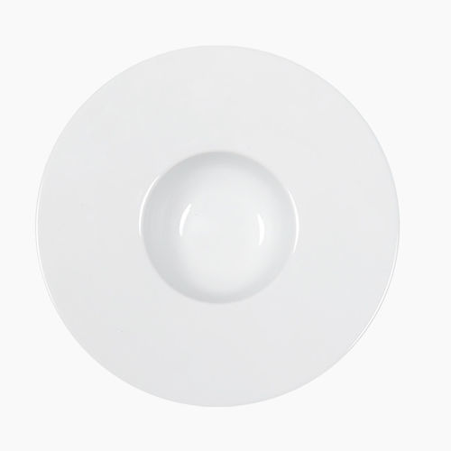 Piatto fondo - Saturno : 045143400001 - COSTA VERDE - rotondo / in porcellana / contract
