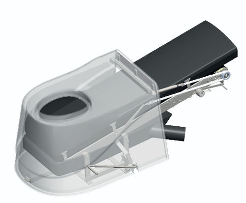 WC a secco - TOILET-IN  - SANISPHERE - da appoggio / in plastica / contract