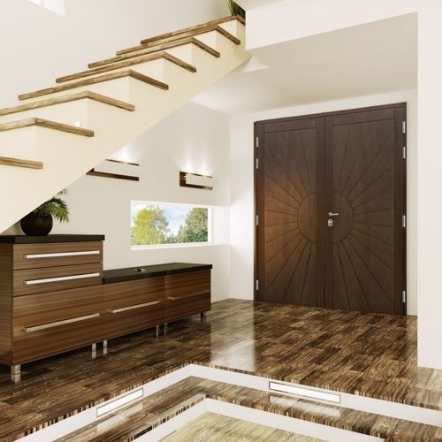 Porta da interno - BASIC - SIDEL SRL - in pino / in rovere / a scomparsa