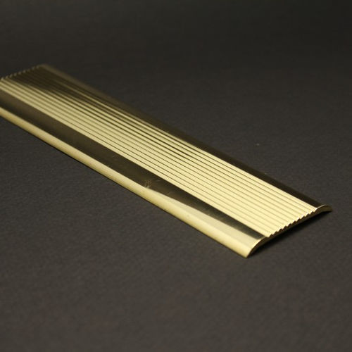 Profilo per gradini piatto - 660300   - ADESOL - in ottone