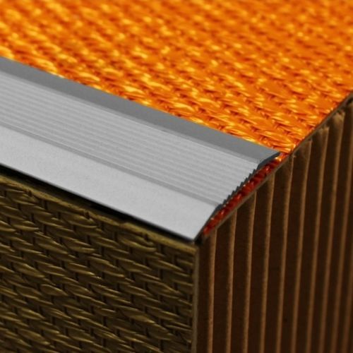 Profilo per gradini in alluminio - 660000 - ADESOL - piatto