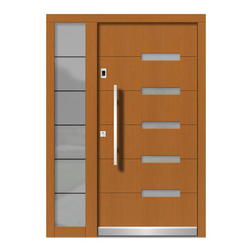 Porta d'ingresso - H119+ST - DOORS, d.o.o. - in legno / battente / contemporanea