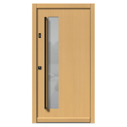 Porta d'ingresso - H122 - DOORS, d.o.o. - in legno / battente / contemporanea