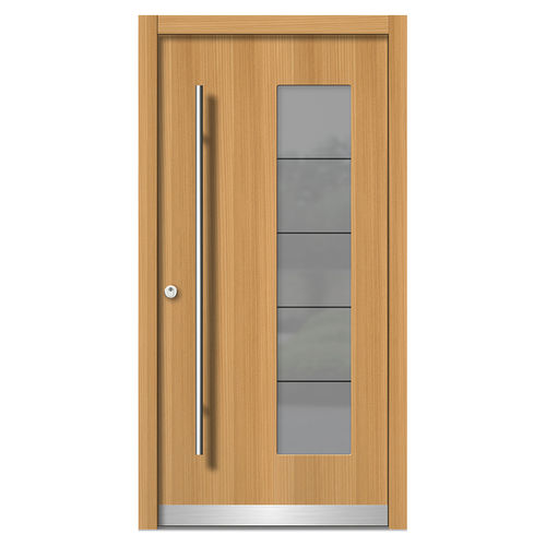 Porta d'ingresso - H146 - DOORS, d.o.o. - in legno / battente / contemporanea