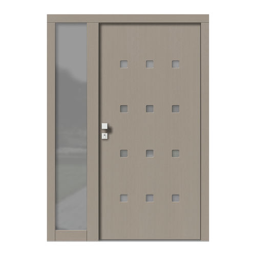 Porta d'ingresso - H151+ST - DOORS, d.o.o. - in legno / battente / contemporanea