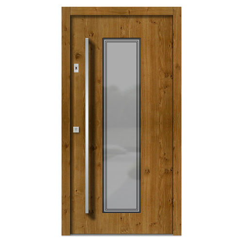 Porta d'ingresso -  H192 - DOORS, d.o.o. - in legno / battente / contemporanea